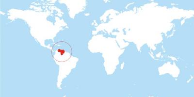 Térkép venezuela hely a világon