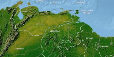 Térkép venezuela földrajz