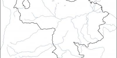 Venezuela üres térkép