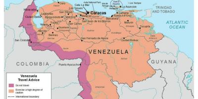 Venezuela a térképen